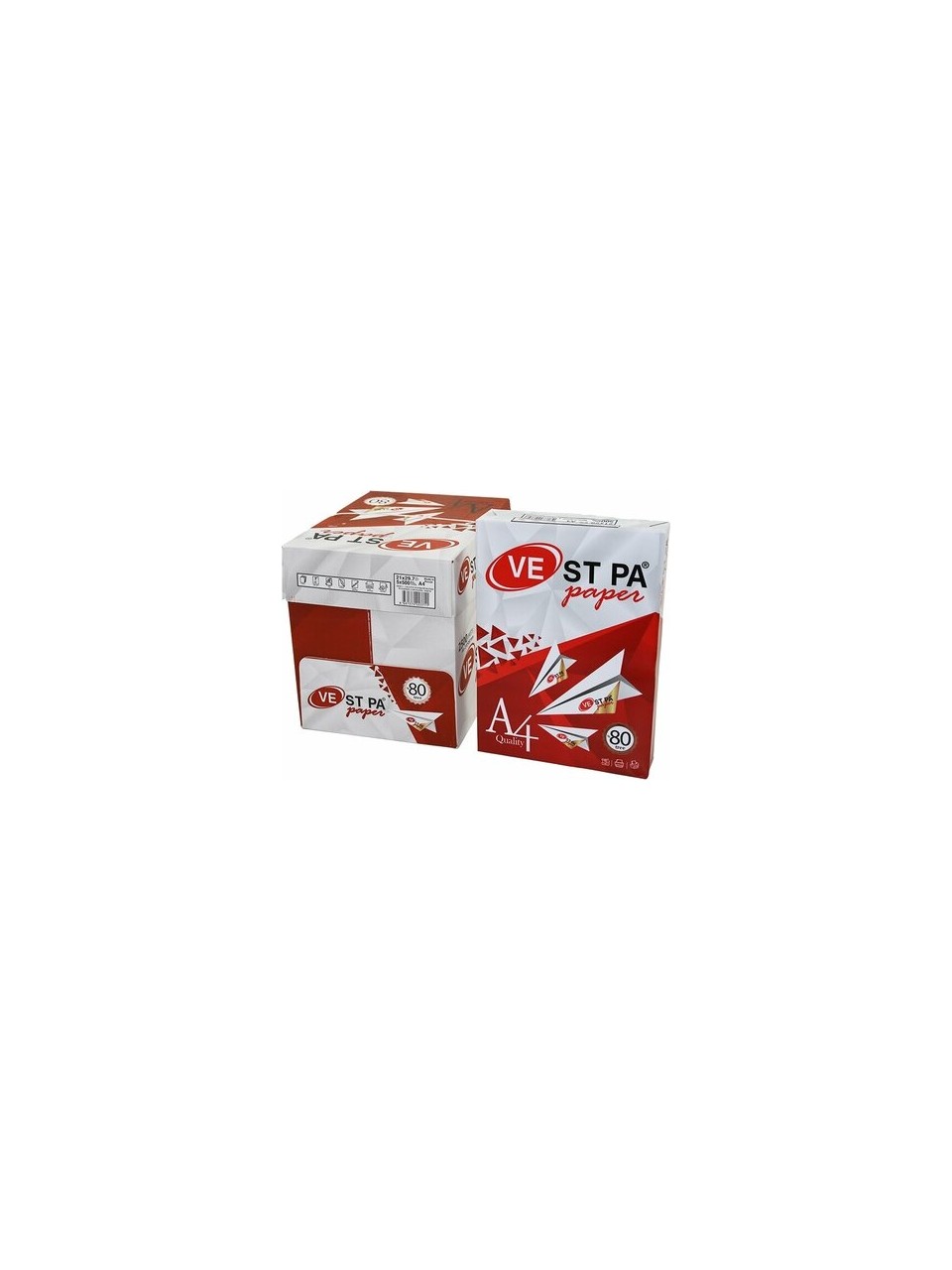 ve Stpa Offıce Paper A4 Fotokopi Kağıt 2500LÜ 210X297MM (4887) ZNVA-GO3146